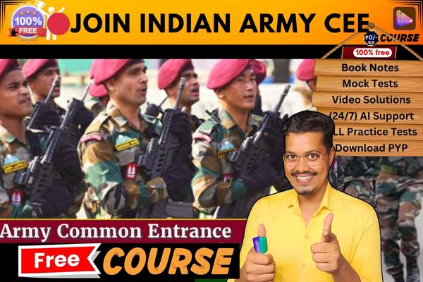 JOIN INDIAN ARMY CEE COURSE  cover