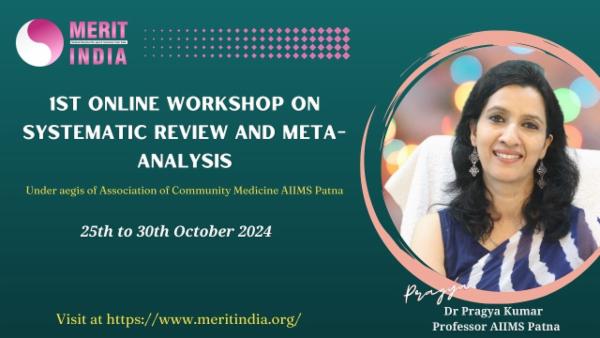 1st Online Workshop on Systematic Review and Meta-Analysis cover