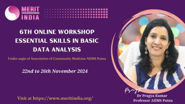 6th Online Workshop on Essential Skills in Basic Data Analysis cover