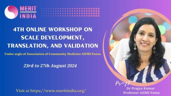 4th Online Workshop on Scale Development, Translation and Validation cover