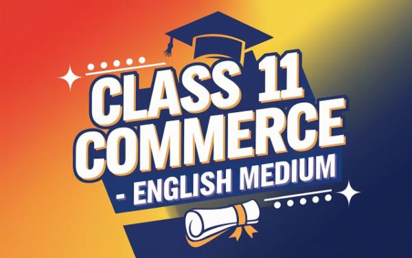 Class 11 Commerce- English Medium cover