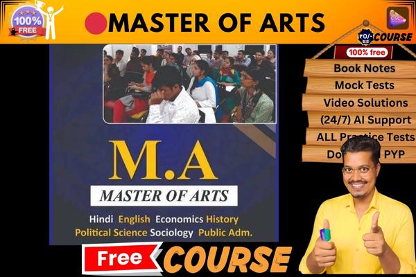 MASTER OF ARTS COURSE  cover
