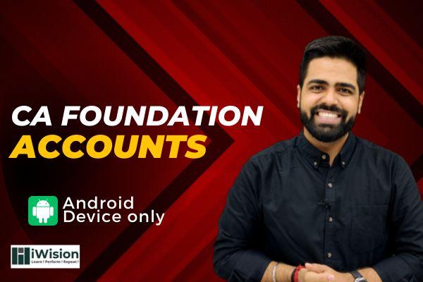 CA Foundation Accounting (Android Only) cover