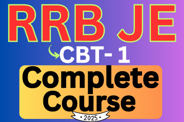 RRB JE 2025 CBT 1 Best Online Coaching, Best RRB JE 2025 CBT 1 Coaching cover