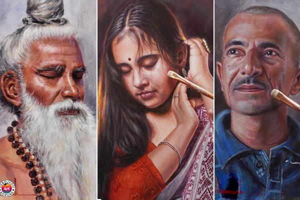 The Ultimate Acrylic Portrait Painting Masterclass : A Step-by-Step-Course Package cover