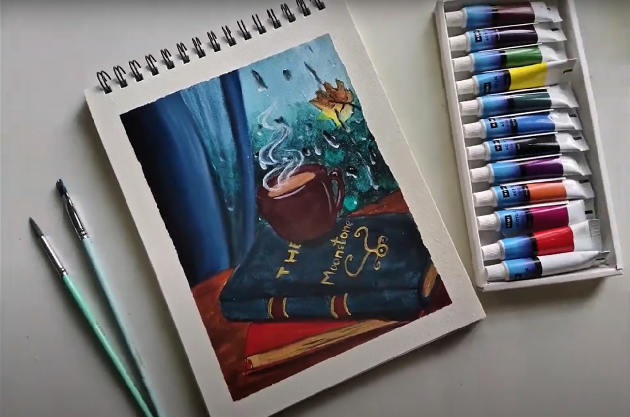 Rainy Day - Still Life Painting cover