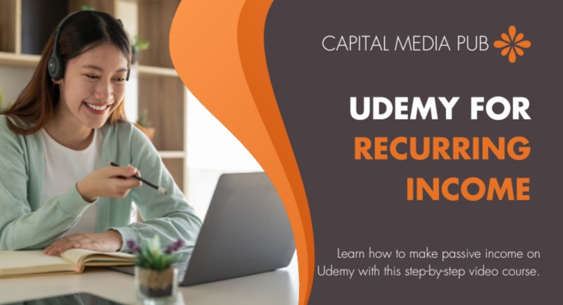 Profit from Udemy: Your Path to Passive Income cover