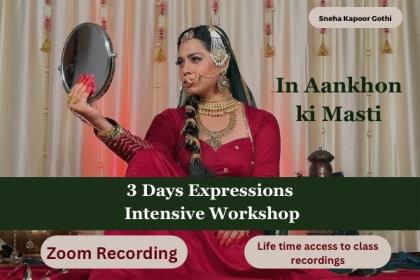 3 Day Expression Intensive Online Workshop cover