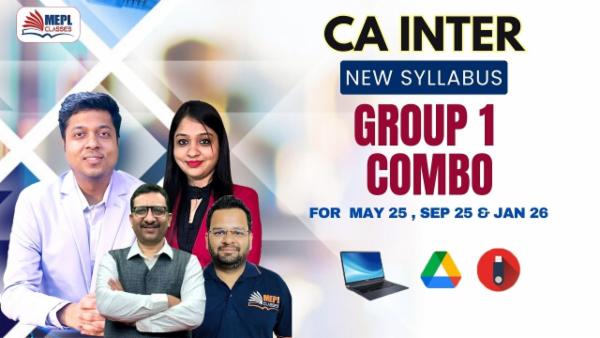 CA INTER (NEW) - GROUP 1 COMBO ( INCLUDING ADVANCED ACCOUNTING BY PRAVEEN SHARMA SIR ) - FOR LAPTOP/DESKTOP (WINDOWS ONLY) cover