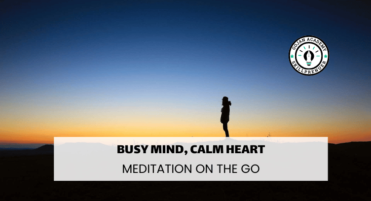 Busy Mind, Calm Heart: Meditation on the Go cover