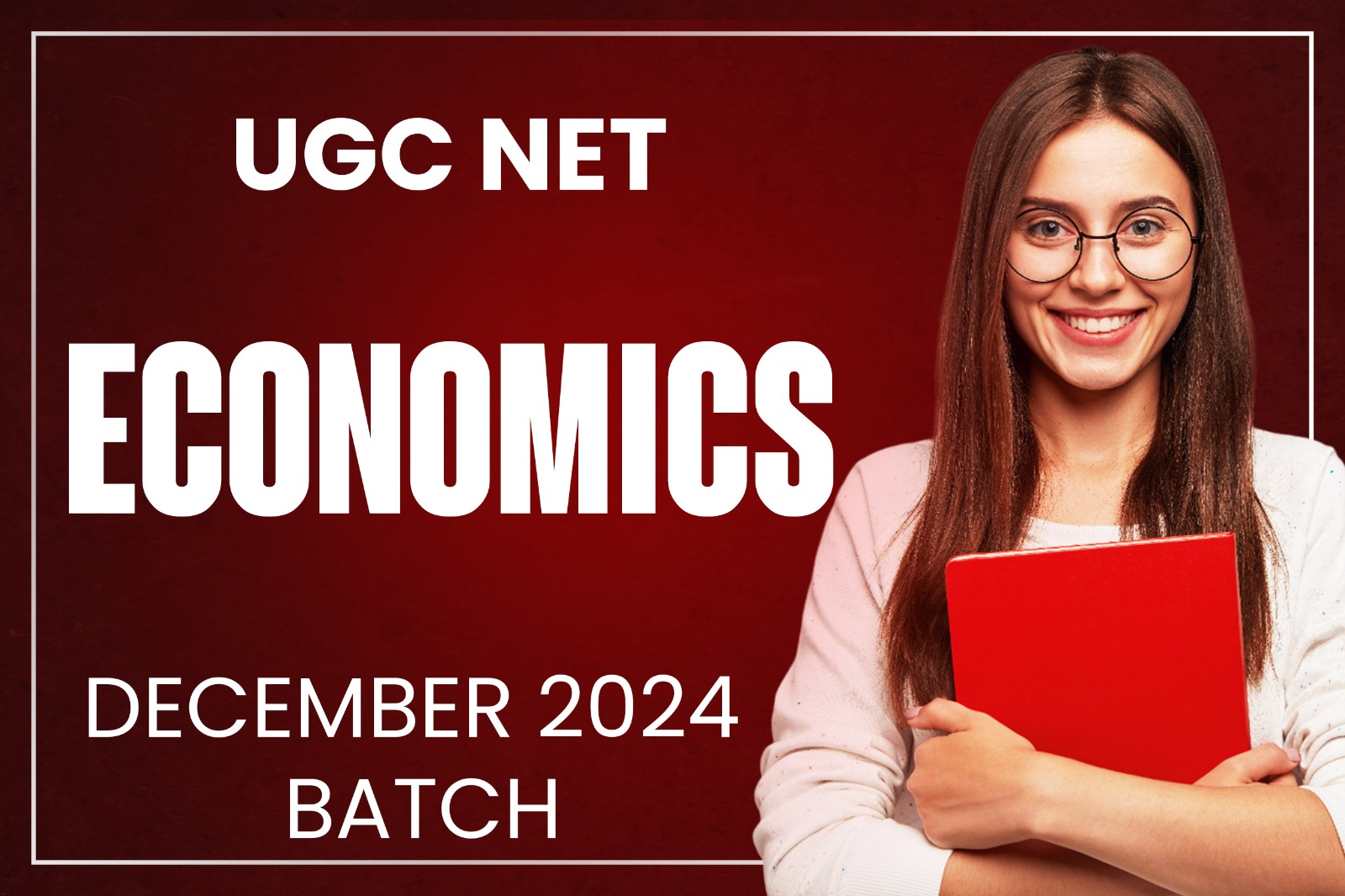 UGC NET -Economics- Dec 2024 Batch cover