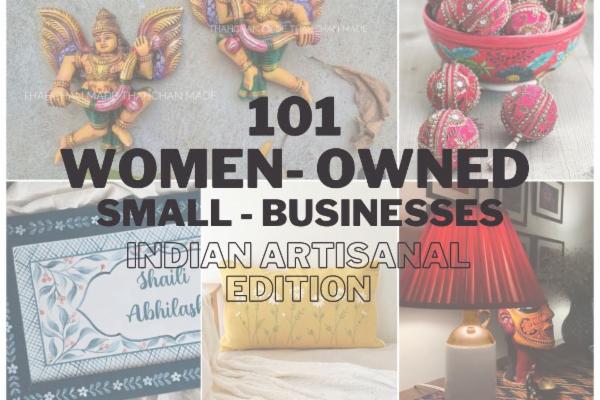 101 Small Businesses selling Indian Artisanal Home Decor EBOOK cover
