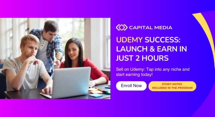 Udemy Success: Launch and Earn in Just 2 Hours! cover