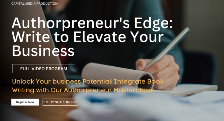 Authorpreneur's Edge: Write to Elevate Your Business cover