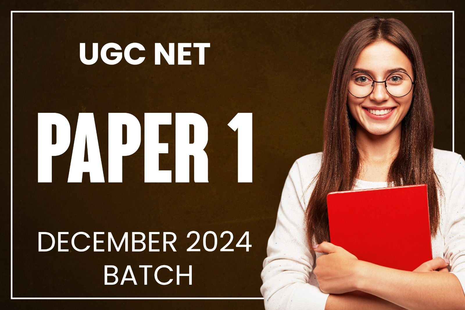 UGC NET Paper 1 (December 2024 Batch) cover