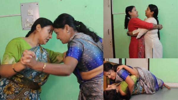 An intense match in saree || Test of Strength cover