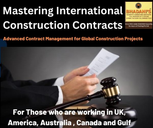 International Construction Law [ FIDIC , AIA, JCT , NEC ETC. ] cover
