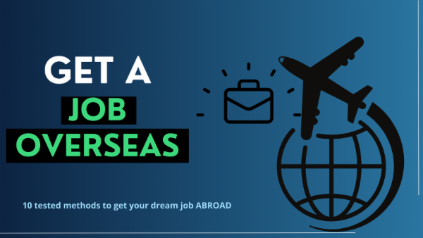 Get a Job Abroad - Guide for Ambitious souls cover
