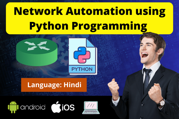 Network Automation using Python Programming Training - Hindi cover