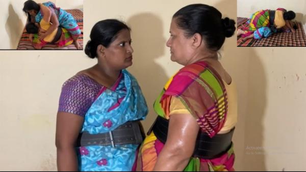 A submission wrestling match between daughter in law and mother in law cover