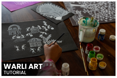 Warli art Basic scene cover
