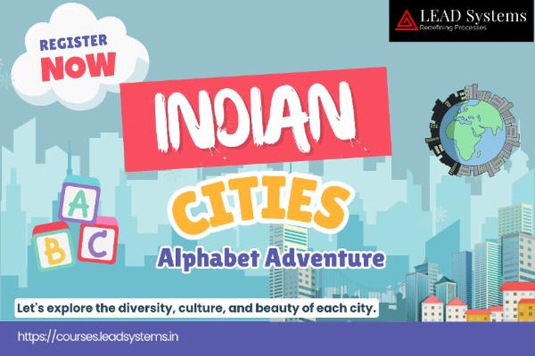 Exploring India: A-Z City Alphabet Journey cover
