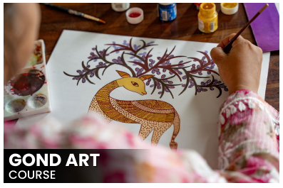 Gond art course cover