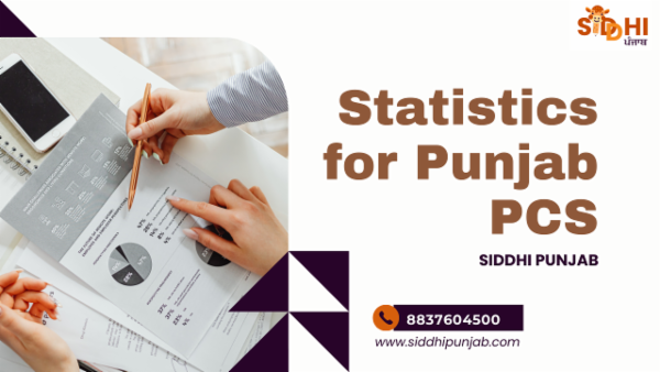 Statistics classes for Punjab PCS cover