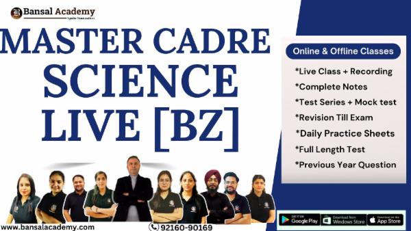 Master Cadre Science Live BZ cover