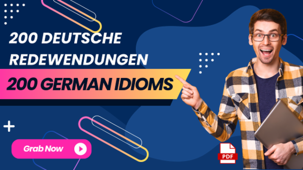 200 Deutsche Redewendungen | 200 German Idioms cover