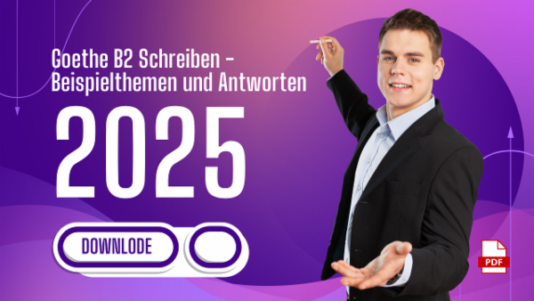 Goethe B2 Schreiben - Beispielthemen und Antworten cover