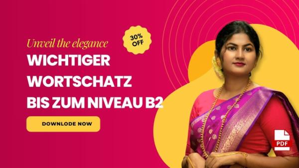 WICHTIGER WORTSCHATZ BIS ZUM NIVEAU B2 | DE | ENG cover
