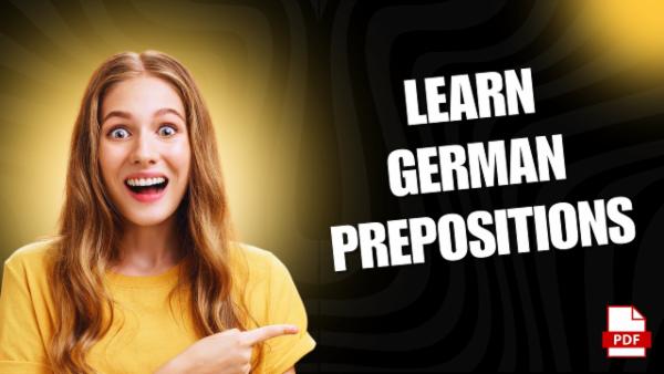 PRÄPOSITIONEN | DEUTSCH MIT SAJIN cover