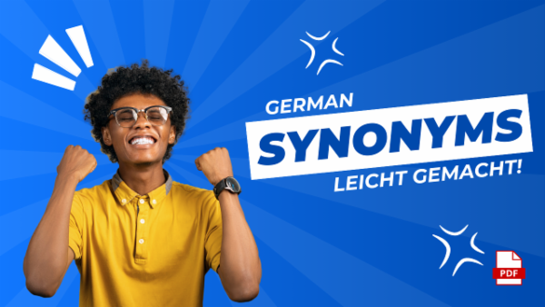 German noun synonyms - leicht gemacht! cover