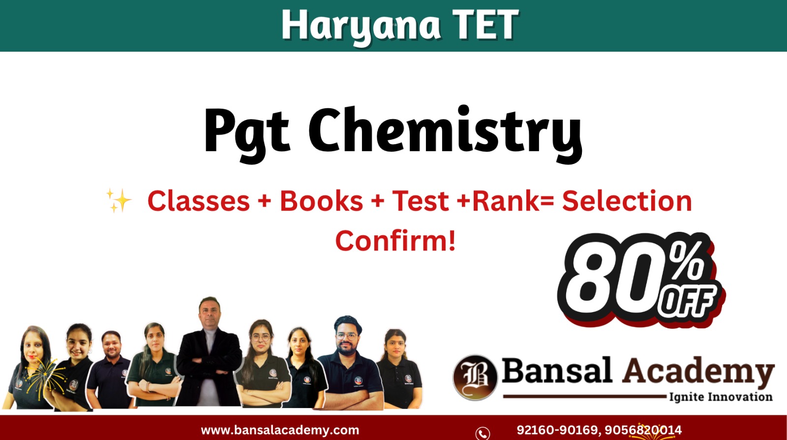 HTET PGT CHEMISTRY SELECTION GUARANTEE BATCH cover