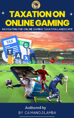 E Book on Taxation of Online Games in India cover