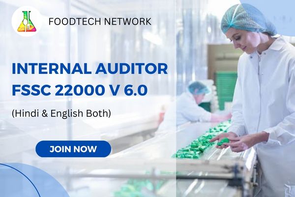 FSSC 22000 V 6 - Internal Auditor Training (Hindi & English) cover