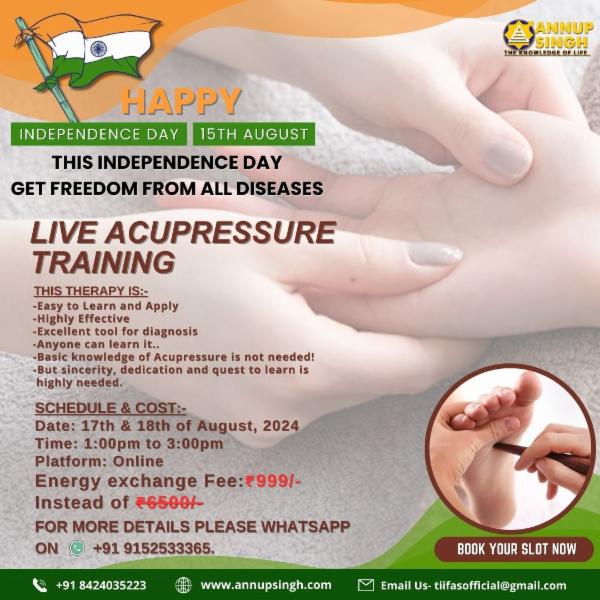 Acupressure Therapy Training cover
