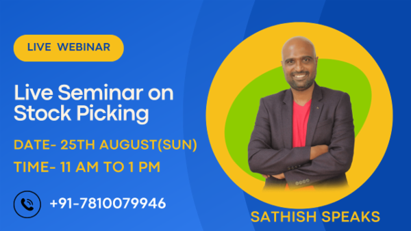 Live Seminar on Stock picking for 2 Hours cover