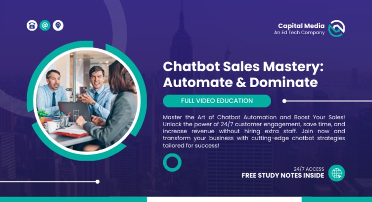 Chatbot Sales Mastery: Automate & Dominate cover