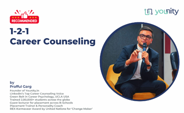 1-2-1 Career Counseling cover