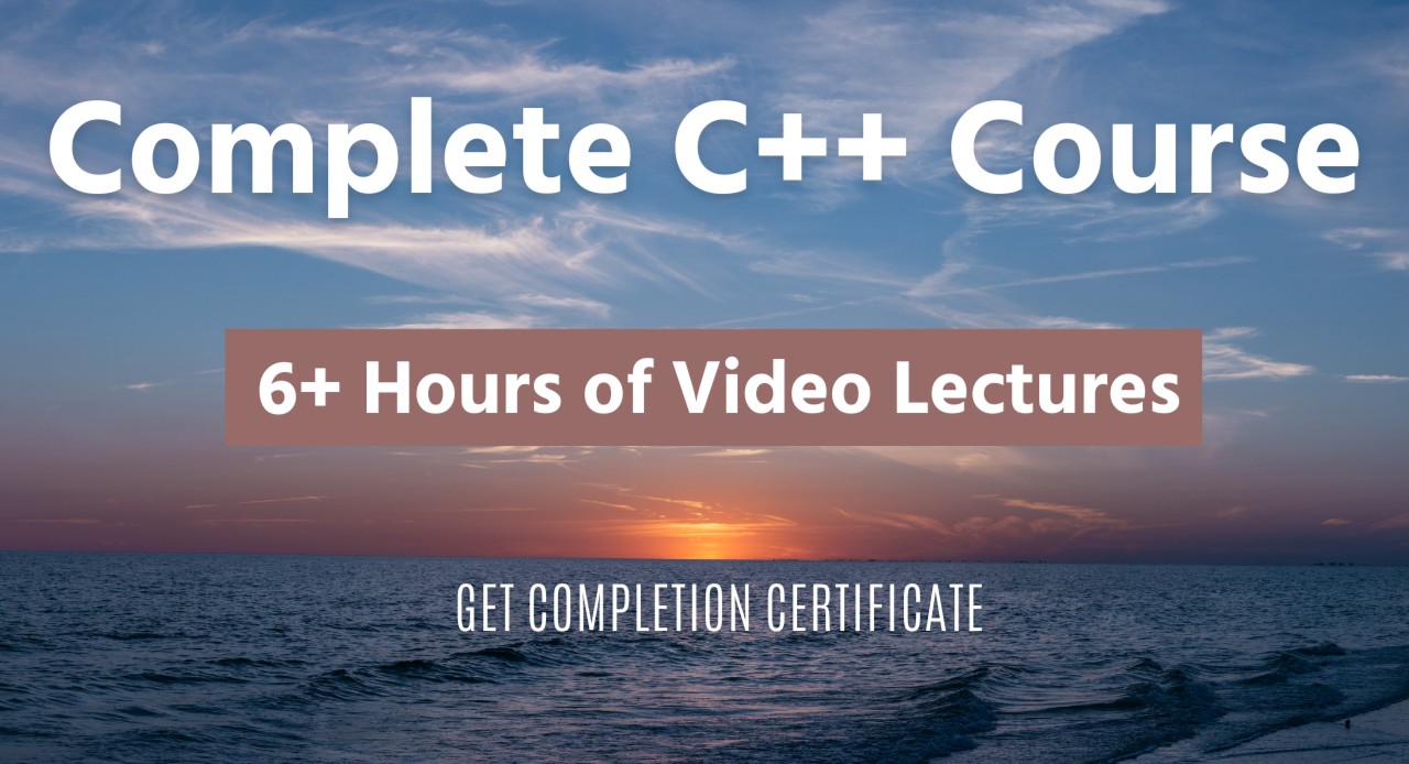 Complete C++ Programming Course cover