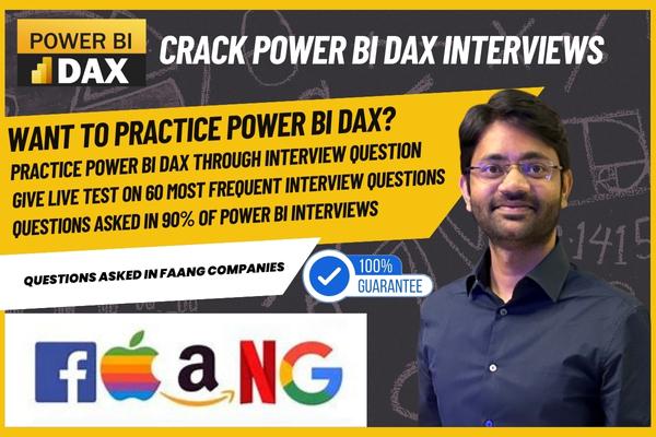 Power BI DAX Practice Test cover