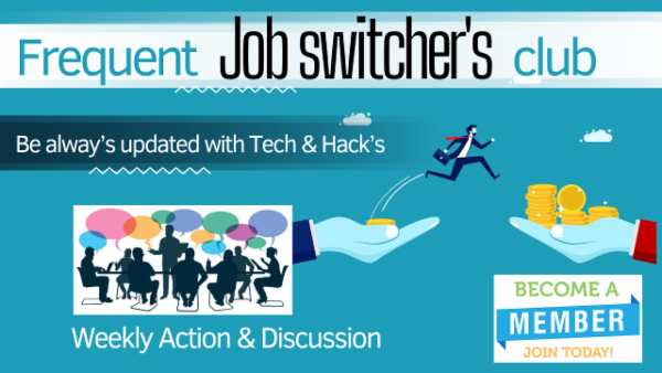 The Frequent Job switcher's club - Weekly Connect cover