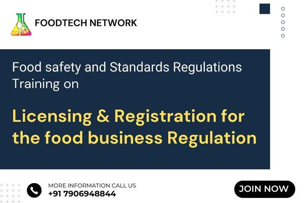 Virtual Workshop on Licensing & Registration for the food business on FoSCos cover