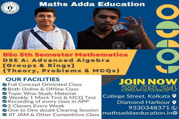 Advanced Algebra (Groups & Rings) cover