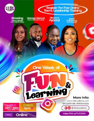 TEENS LEADERSHIP INTELLIGENCE COURSE - Level 1 cover