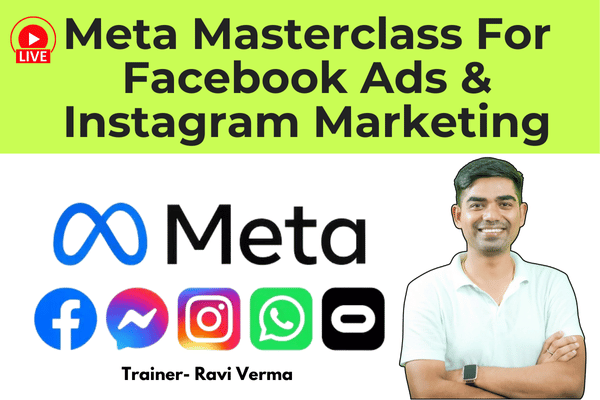 Live-Meta Masterclass For Facebook Ads & Instagram Marketing 2025 cover