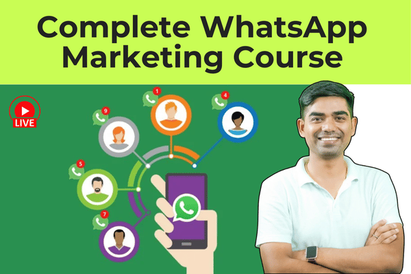 Live-Complete WhatsApp Marketing Course cover