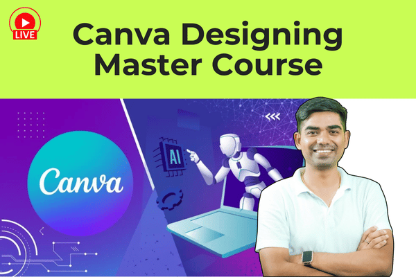 Live-Canva Graphics Design Master Course for 2025 cover